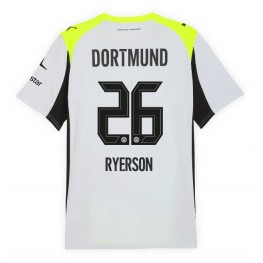Borussia Dortmund Julian Ryerson #26 Uit tenue 2025-26 Korte Mouw